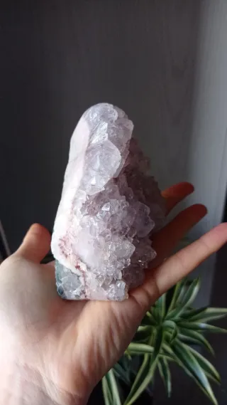 Drusa Ametista Rosa Naturale
