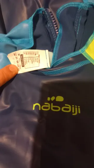 Neopreno manga corta para niños Nabaiji