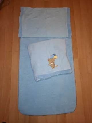 Lote Cuna/Minicuna: Mantas+Sábanas+Almohada+Colcho