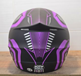 Set de protección motocross: casco, gafas, guantes