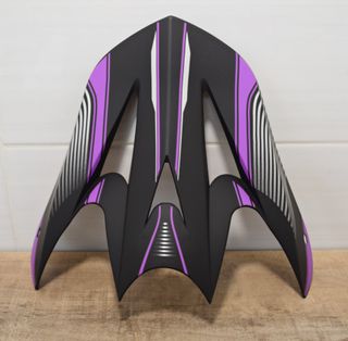 Set de protección motocross: casco, gafas, guantes