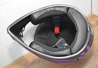 Set de protección motocross: casco, gafas, guantes