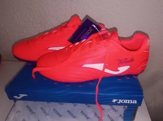 Zapatillas Joma Fútbol Rojas y Azules
