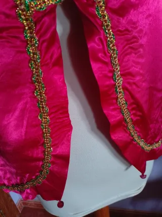 Chaleco de disfraz brillante unisex multiusos