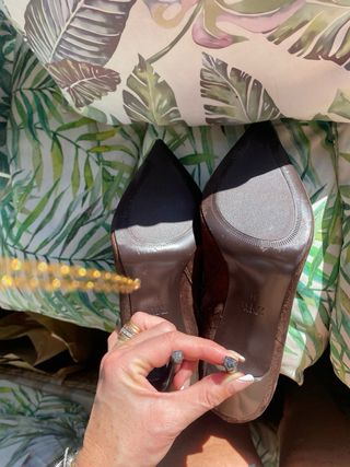 Botas Zara antelina marrones T41