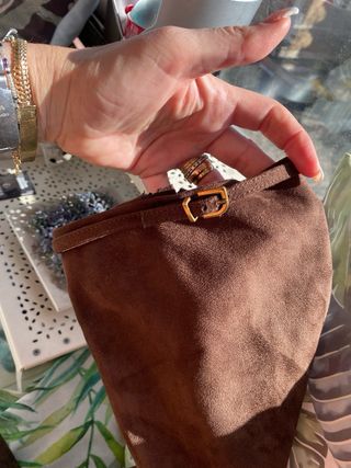 Botas Zara antelina marrones T41