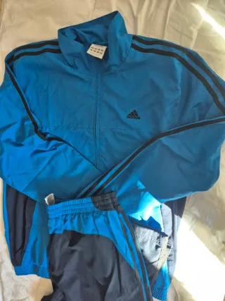 Chándal Adidas Azul Talla L