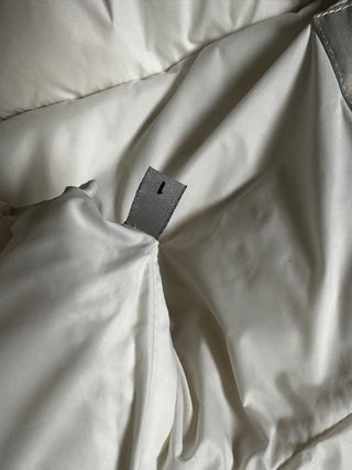 Gilet Moncler Bianco con Cappuccio