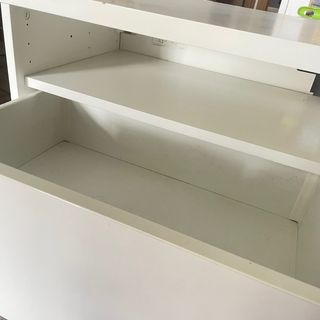 Mueble TV Blanco y Negro