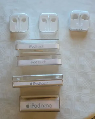 Cajas Apple iPod Touch y Nano