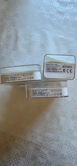 Cajas Apple iPod Touch y Nano
