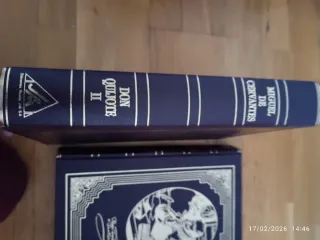 Libro de Don Quijote de la Mancha tomos I y II