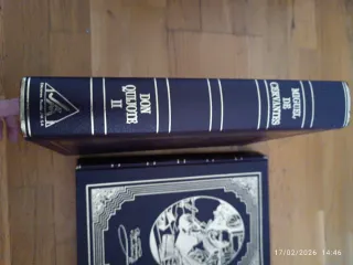 Libro de Don Quijote de la Mancha tomos I y II
