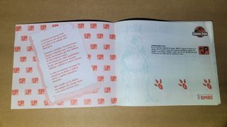 Dino Álbum Jurassic Park (Bimbocao, 1992)