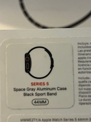 Apple Watch Series 5 Space Gray