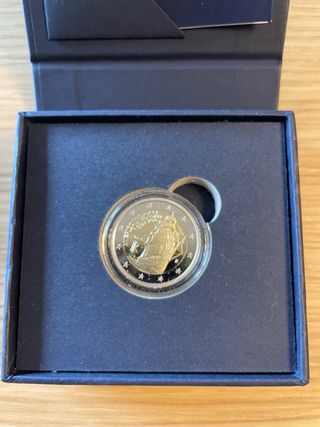 Moneda 2€ Italia 2025 BE Americo Vespucci