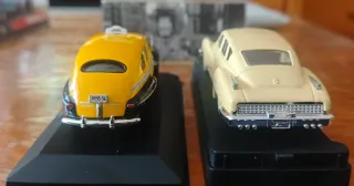 2 Coches 1/43: Ford Fordor Taxi y Tucker 1948