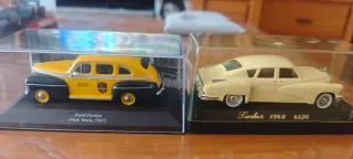 2 Coches 1/43: Ford Fordor Taxi y Tucker 1948