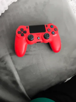 Mando PlayStation 4 Rojo