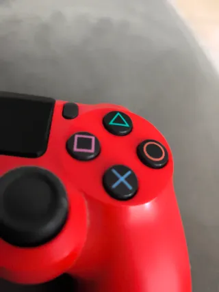 Mando PlayStation 4 Rojo