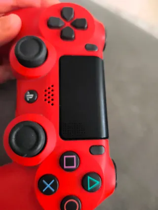 Mando PlayStation 4 Rojo