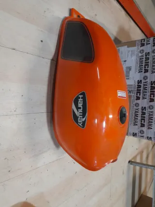 Depósito Gasolina Hanway Café racer 125 Naranja