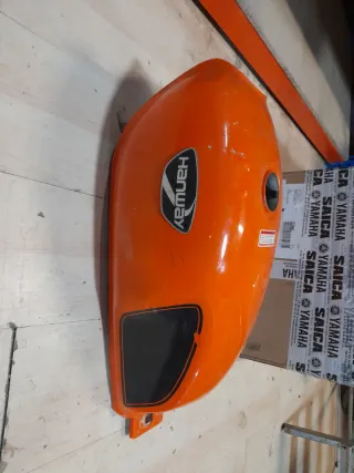 Depósito Gasolina Hanway Café racer 125 Naranja