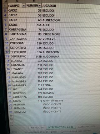 Cromos Hypermotion 24-25 Panini