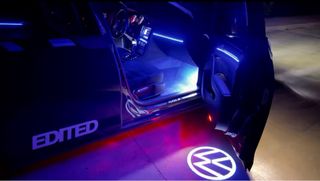 2 Luces puerta Cortesia Logo VW Golf 5 6 7 passat