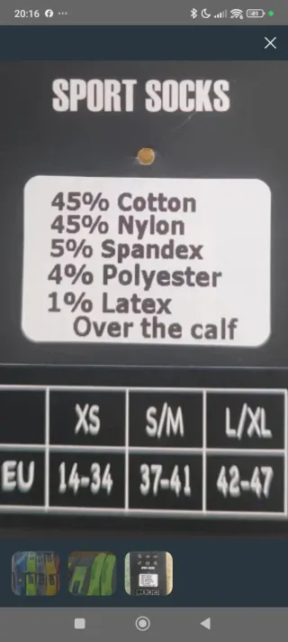 Calcetines Hockey Patines Varios Colores