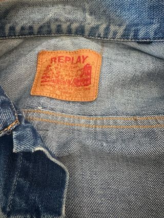 Chaqueta vaquera Replay azul