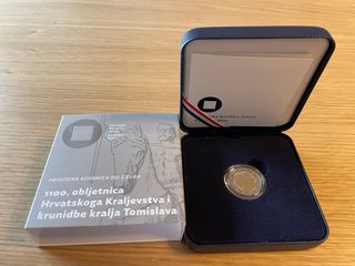 Moneda 2€ Croacia 1100 Aniversario Tomislav 2025