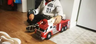 Camión Bomberos Juguete  grande Luces Sonidos