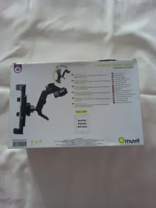 Soporte Tablet Coche Muvit Universal 7-10