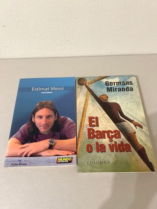 Libros Barça: Messi y El Barça o la vida