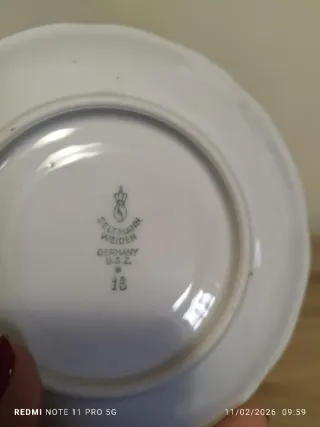 Servizio da thè in porcellana