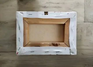 Opera unica tela dipinta a mano