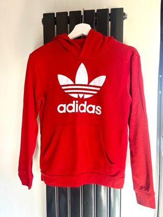 Sudadera Adidas Roja Talla 11-12
