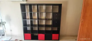 Estantería Modular Ikea Negra 180x180