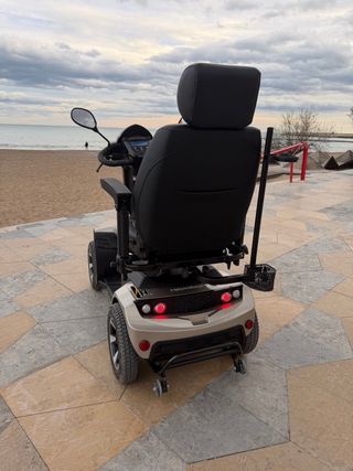 Scooter movilidad reducida negro/plata VERMEIREN