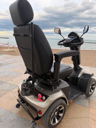 Scooter movilidad reducida negro/plata VERMEIREN