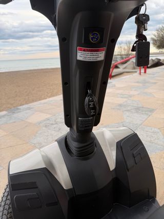 Scooter movilidad reducida negro/plata VERMEIREN