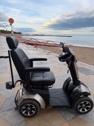 Scooter movilidad reducida negro/plata VERMEIREN