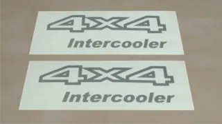 Pegatinas 4x4 Nissan Terrano x2 Und - NUEVAS