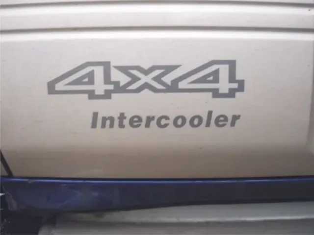 Pegatinas 4x4 Nissan Terrano x2 Und - NUEVAS