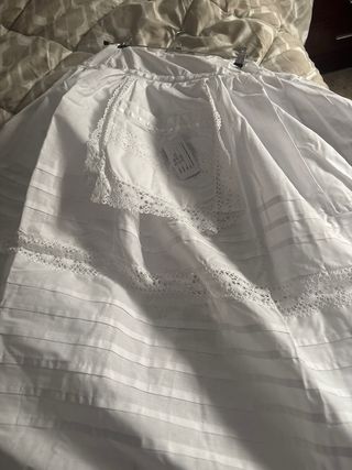 Enagua Fallera Blanca sin  estrenar con etiqueta