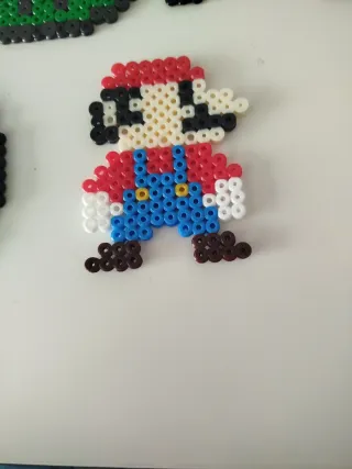 Figuras Hama Beads Mario Bros