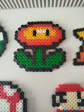 Figuras Hama Beads Mario Bros