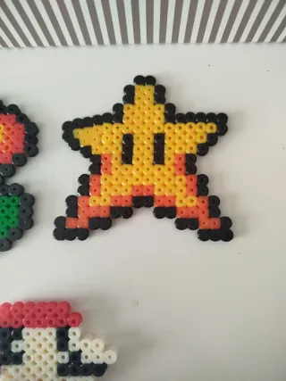 Figuras Hama Beads Mario Bros