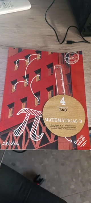 Libro matemáticas 4 ESO 2trimestre